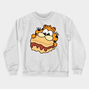 lasagne and garfield Crewneck Sweatshirt